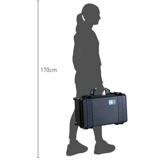 HPRC 2550W Wheeled cabin size water/shock-proof Travel Hard Case with Foam for sale