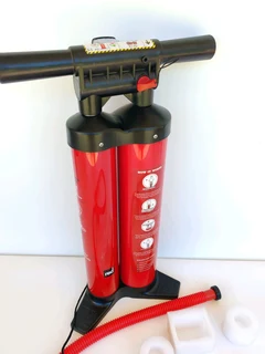 Titan Red Twin Cylinder paddle board SUP/Pontoon pump for sale