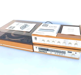 Dual CV40 Amplifier Dual CT16 Tuner Dual 1214 turntable set for sale
