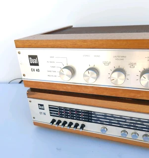 Dual CV40 Amplifier Dual CT16 Tuner Dual 1214 turntable set for sale