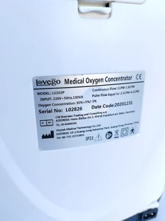 Lovego LG102 Portable Oxygen Concentrators for sale Emphysema, Lung Fibrosis and many more.