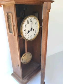 Vintage early 20th century Orchester-Gong wall clock for sale