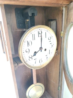 Vintage early 20th century Orchester-Gong wall clock for sale