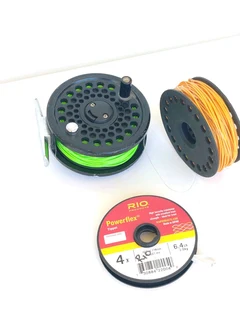 Stealth CAS1 LA fly fishing reel wirh extra spool and line for sale