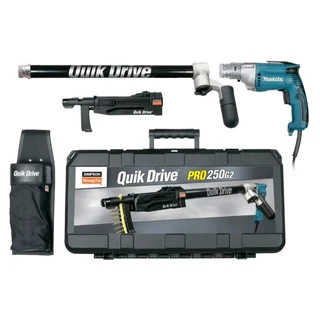 simpson strongtie quik drive pro250g2 with makita fs2500 drywall screwdriver system for sale