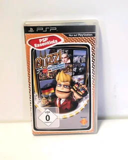 Sony PSP Universal Media Disc UMD BUZZ Deutschland superquiz game for sale