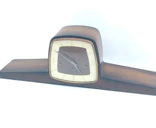 Vintage Franz Hermle 8 Day Westminster Chime 1950 Mantle Clock for sale