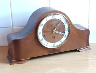 Franz Hermle &amp; Son (FHS), German Mantle chiming clock for sale