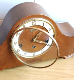 Franz Hermle &amp; Son (FHS), German Mantle chiming clock for sale