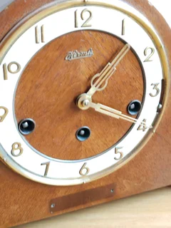 Franz Hermle &amp; Son (FHS), German Mantle chiming clock for sale