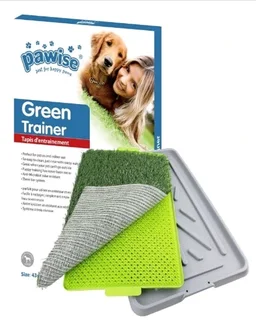 Pawise Green Trainer puppy toilet training kit for sale