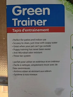 Pawise Green Trainer puppy toilet training kit for sale