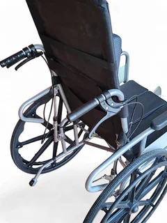 Full Reclining  commode foldable Wheelchair for sale