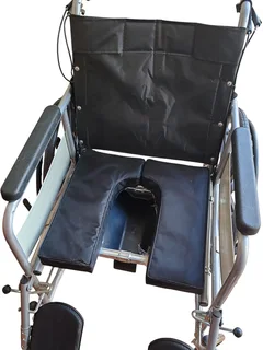 Full Reclining  commode foldable Wheelchair for sale