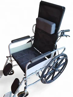 Full Reclining  commode foldable Wheelchair for sale