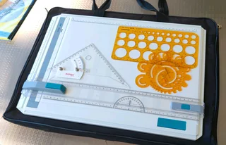 Hebel Profi A3 Drawing Board with padded bag for sale