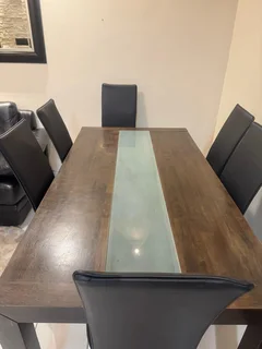 6 seater dining table
