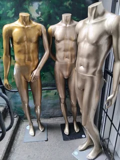Gold display Mannequins