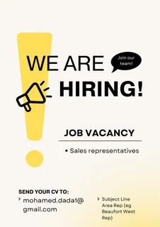 Sales Reps In George/knysna/plett