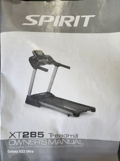 Spirit XT285 treadmill