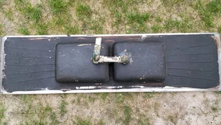 Stainless steel double sink