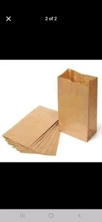 Small and meduim Brown paper bags