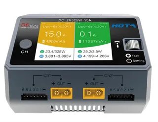 Dual Channel LiPo Battery Charger With Wireless Charging