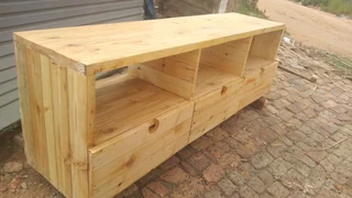Wooden tv stand for sale