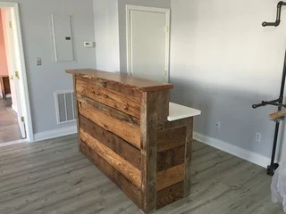 Ulock the Potential of Your Shop with Our Stunning Wooden Counter