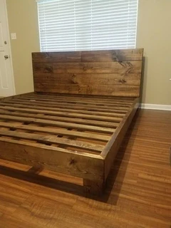 . Stylish and Rustic: Handcrafted Pallet Beds for Sale