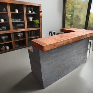 Transform Your Space with a Modern Bar Counter for Home