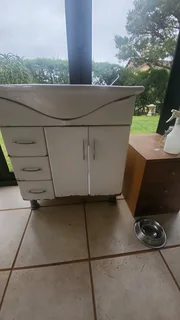 Bathroom Basin and cupboard
