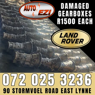 Land Rover Used Gearboxes Assorted