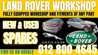 Land Rover Fully Equipped Workshop New &amp; Used Spares