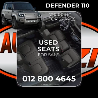 Defender 110 Used Material Seats For Sale