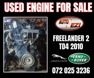 Land Rover Freelander 2 SD4 2.2L Used Engine