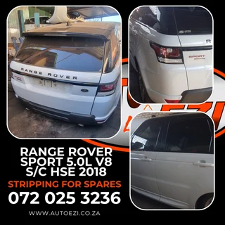 Range Rover Sport 5.0L V8 S/C HSE 2018 Stripping for Spares