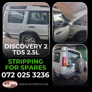 Discovery 2 TD5 2.5L Stripping For Spares