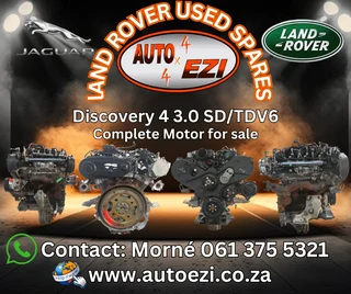 Land Rover Discovery 4 3.0L TDV6 Used Engine For Sale