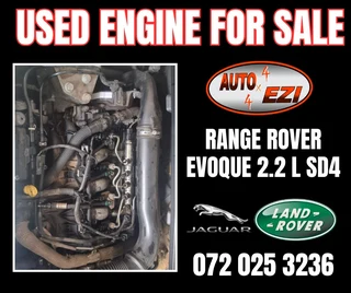 Land Rover Range Rover Evoque 2.2L SD4 Used Engine For Sale