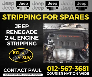 Jeep Renegade 2.4L Used Engine For Sale
