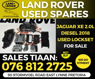 Land Rover Jaguar Used Spares Xe 2018 2.0l Diesel Complete Ecu Set For Sale