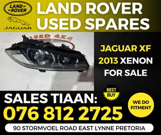 Land Rover Jaguar Used Spares XF 2013 Xenon Headlight For Sale