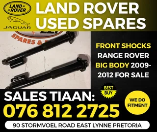 Land Rover Range Rover Big Body 2009-2012 Used Front Shocks For Sale