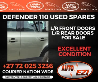 Land Rover Defender 110 2023 Used Spares Complete Doors For Sale