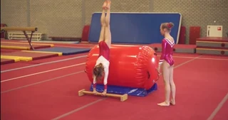 Gymnast back flip trainers