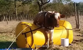 DOWNER COW AIR INFLATING LIFTING JACKS