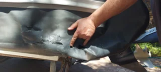 RUBBER DUCK DINGHY INFLATABLE BOAT SEMI-RIDGID RIB BOAT REPAIRS