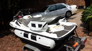 JET SKI FISHING PONTOON