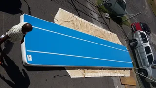 Tumble Track Inflatable (5m long x 2m wide x 20cm thick)